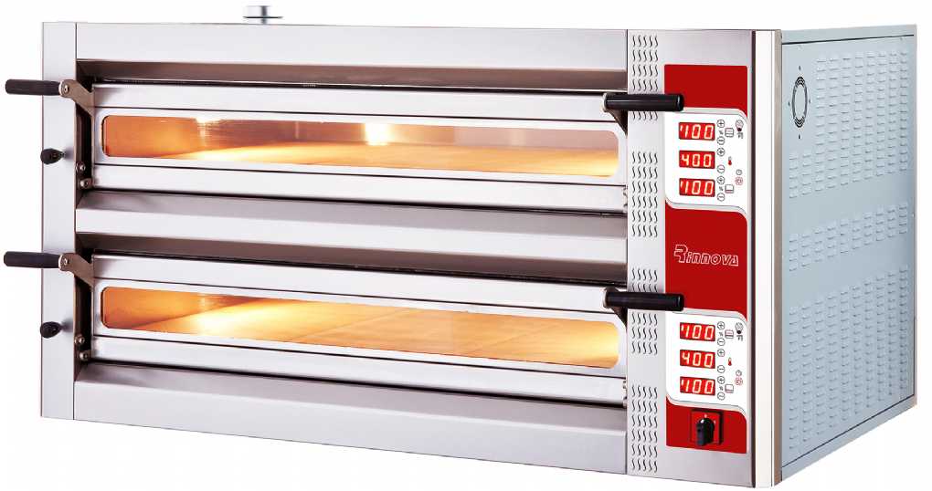 E6352W Elektrikli Pizza Fırını Elektronik Kontrol