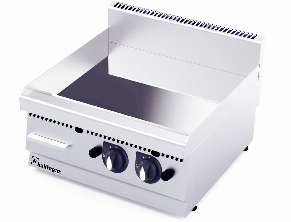 GF1060GC 600 Serisi Gazlı Pleyt Izgara (Krom Kaplı)