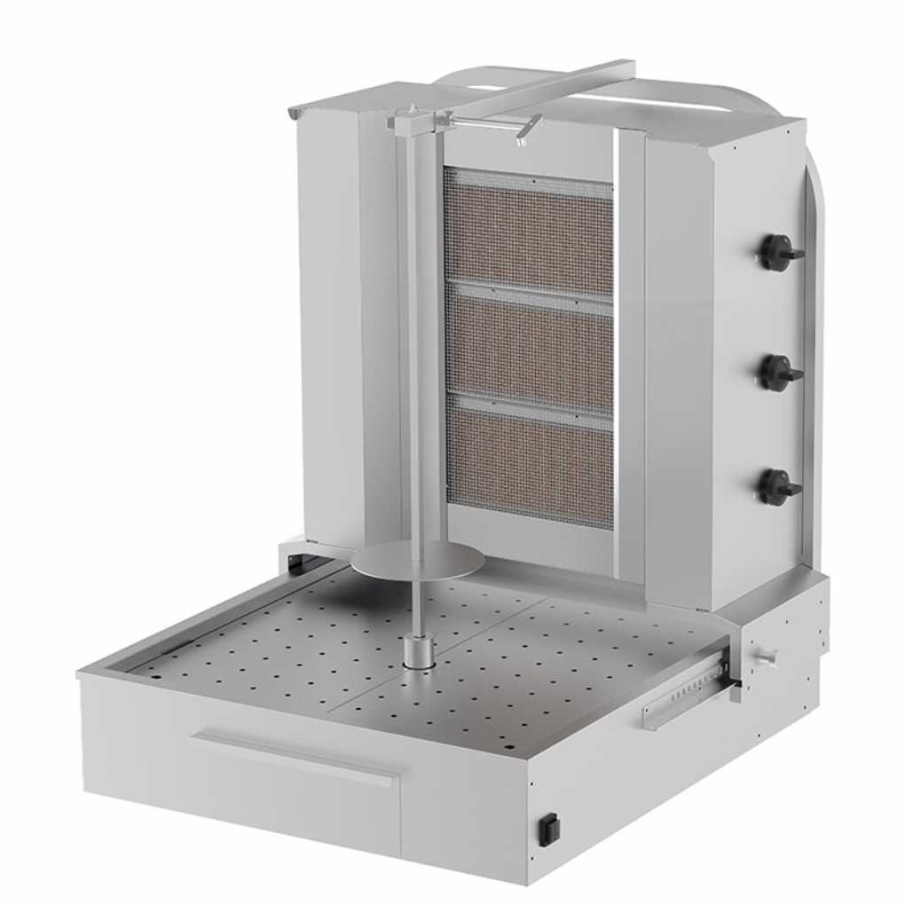 KLG 250 Döner Ocağı Alttan Motorlu