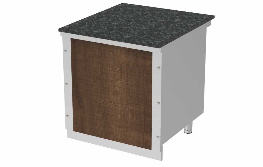 NSUD80 Dekorlu Nötr Servis Ünitesi